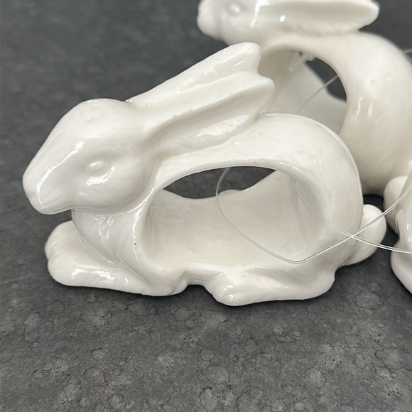 Bunny Napkin Rings - set of 4 - Picture 4 of 4